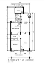 Blk 313 Teck Ghee Evergreen (Ang Mo Kio), HDB 3 Rooms #563329001